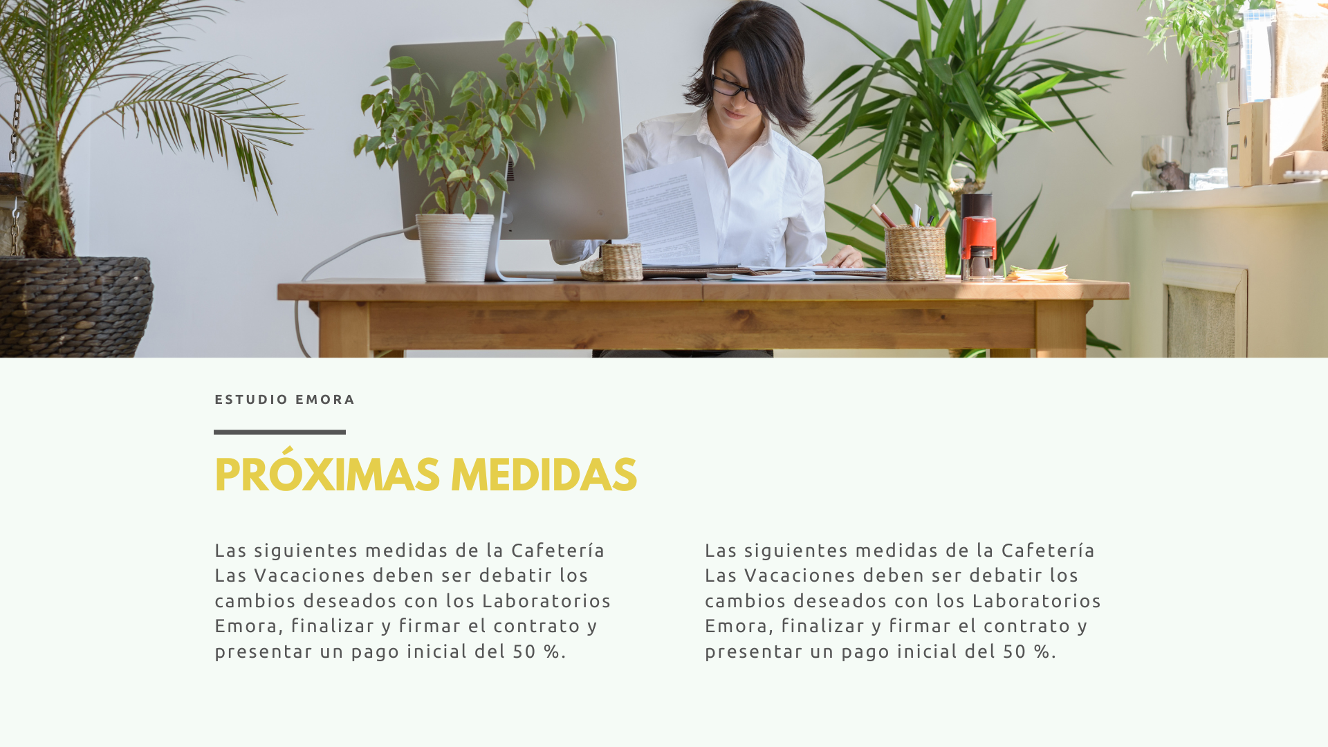 Deck analytics — Próximas Medidas